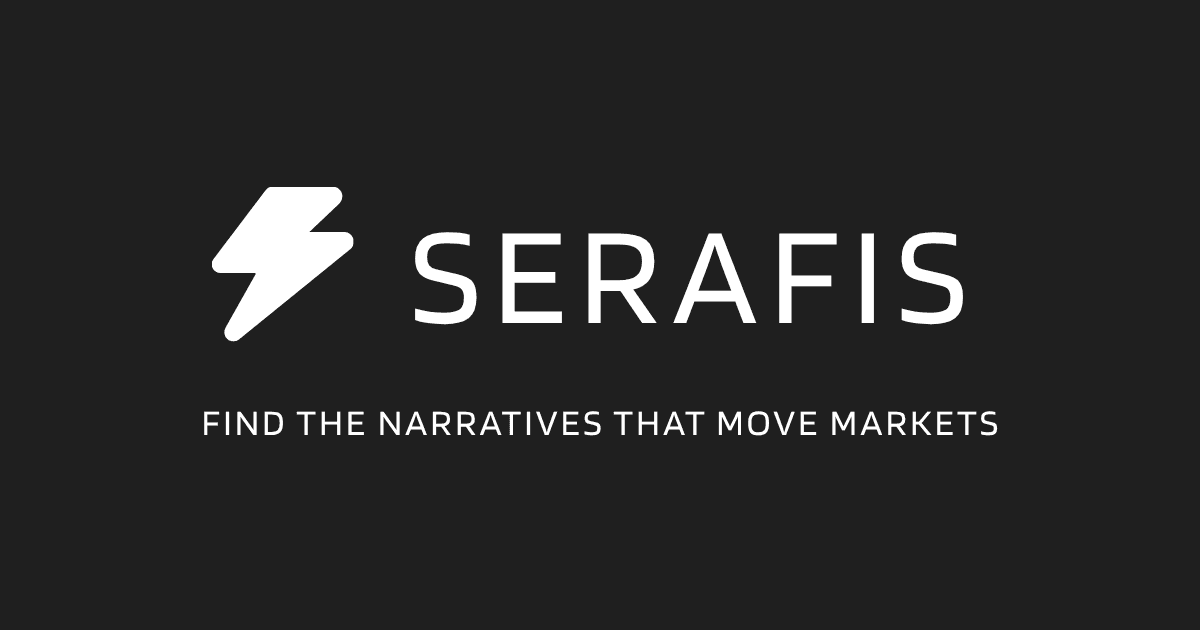 Serafis logo and tagline
